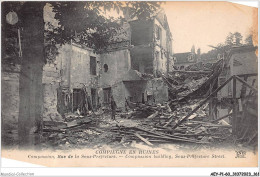 Delcampe - AEYP1-60-0084 - COMPIEGNE EN RUINES - Compassion - Rue De La Sous-préfecture - Compiegne
