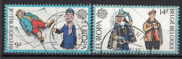 Delcampe - BELGIUM 1981 Michel 2058-2059 Used Set, CEPT - Gebraucht