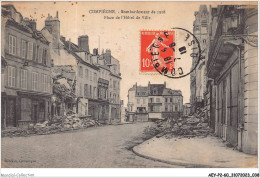 Delcampe - AEYP2-60-0112 - COMPIEGNE - Bombardement De 1918 - Place De L'hôtel De Ville - Compiegne