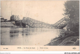 Delcampe - AEYP2-60-0107 - 1914 Le Pont De CREIL - Creil