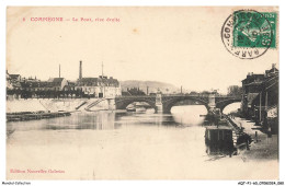 Delcampe - AQTP1-0041-60 - COMPIEGNE - Le Pont - Rive Droite - Compiegne