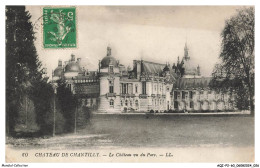 Delcampe - AQIP2-0078-60 - Chateau De CHANTILLY - Le Chateau Vu Du Parc - Chantilly