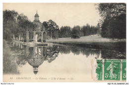 Delcampe - AQIP2-0076-60 - CHANTILLY - Le Chateau - L'ile D'amour - Chantilly