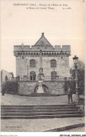 Delcampe - AEYP3-60-0184 - CLERMONT - Oise - Donjon De L'hôtel De Ville Et Statue De Cassini Thury - Clermont