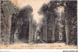 Delcampe - ADEP5-60-0409 - PARC DU CHATEAU DE CHANTILLY - Les Trois Allées - Chantilly