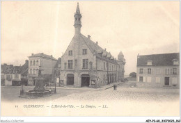 Delcampe - AEYP2-60-0174 - CLERMONT - L'hôtel-de-ville - Le Donjon - LL - Clermont