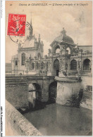 Delcampe - AMVP6-0541-60 - CHANTILLY - Chateau - L'entrée Principale Et La Chapelle - Chantilly
