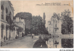 Delcampe - AEYP7-60-0592 - Environs De CHANTILLY - L'étang Et Le Château De La Reine Blanche - Chantilly