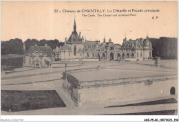 Delcampe - ADEP5-60-0438 - CHATEAU DE CHANTILLY - La Cathédralle Et Façade Principale - Chantilly