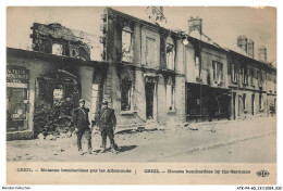 Delcampe - ATKP4-0358-60 - CREIL - Maisons Bombardées Par Les Allemands - Creil