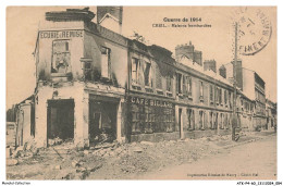 Delcampe - ATKP4-0369-60 - CREIL - Maion Bombardées - Creil