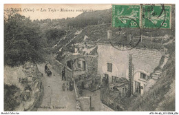 Delcampe - ATKP4-0355-60 - CREIL - Les Tufs - Maisons Souterraines - Creil