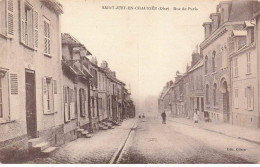 Delcampe - AHFP12-0027- 60 ST JUST EN CHAUSSEE RUE DE PARIS - Saint Just En Chaussee