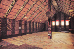 Delcampe - NOUVELLE ZELANDE WHAKAREWAREWA WAHIO MEETING HOUSE - Nuova Zelanda