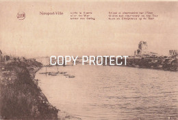 Delcampe - Nieuwpoort - Nieuport-Ville - Ecluse Et Observatoire Sur L'Yser - Nieuwpoort