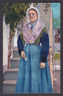 Delcampe - Postcard, National Costume, France, Saint-Bon Costume De Savoie - Trachten
