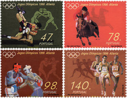 Delcampe - 87126 MNH PORTUGAL 1996 26 JUEGOS OLIMPICOS VERANO ATLANTA 1996 - Boxe