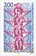Delcampe - 65924 MNH FRANCIA 1997 CAMPEONATOS DEL MUNDO DE REMO EN SAVOIA - Remo