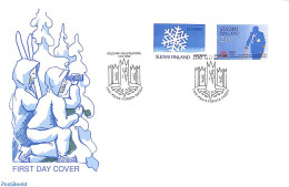Delcampe - Finland 1990 End Of War With Russia 1v, First Day Cover, History - Militarism - Briefe U. Dokumente