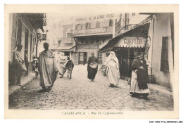 Delcampe - CAR-ABWP10-0976-MAROC - CASABLANCA - Rue Du Capitaine Ibler - Cachet - Casablanca