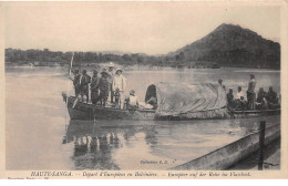 Delcampe - Afrique - N°66142 - Haute Sanga - Départ D'Européen En Balinière - Ohne Zuordnung