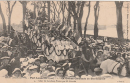 Delcampe - 56 PORT-LOUIS LORIENT Grande Cavalcade De Bienfaisance-Char De La Jeune France  Par M. Fouché SUP PLAN  "Rosa"1911 RARE - Port Louis