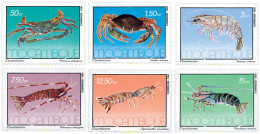 Delcampe - 28468 MNH MOZAMBIQUE 1981 CRUSTACEOS - Crustacés