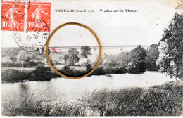 Delcampe - 79 Deux Sevres THOUARS Viaduc Sur Le Thouet - Thouars