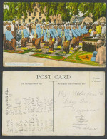 Delcampe - Burma Old Postcard A Yein Pwe Or Burmese National Dance Girls Dancers Dancing 37 - Myanmar (Burma)
