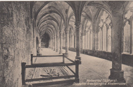 Delcampe - CPA ALLEMAGNE - Kloster Walkenried - Kreuzgänge - Intérieur Gothique Avec Colonnes Et Fenêtres Tracées - Göttingen