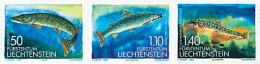 Delcampe - 82683 MNH LIECHTENSTEIN 1989 PECES DE AGUA DULCE - Ungebraucht