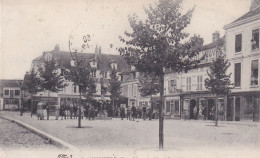 Delcampe - MONTEREAU PLACE DU MARCHE AU BLE 1914 TBE - Montereau