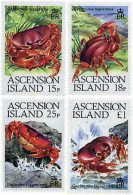Delcampe - 72671 MNH ASCENSION 1989 FAUNA MARINA - Crustacés