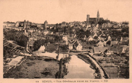 Delcampe - SEMUR, VUE GENERALE PRISE DU VIADUC   REF 44532 - Semur
