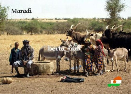 Delcampe - Niger Maradi People New Postcard - Niger