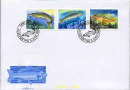 Delcampe - 285258 MNH LIECHTENSTEIN 1989 PECES DE AGUA DULCE - Ungebraucht