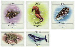 Delcampe - 683224 MNH TONGA 1989 FAUNA - Tonga (1970-...)