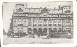 Delcampe - CPA La Gare St Lazare Paris - Pariser Métro, Bahnhöfe