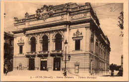 Delcampe - (26/06/26) 34-CPA CETTE - LE THEATRE - Sete (Cette)