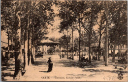 Delcampe - (26/06/26) 34-CPA CETTE - LE KIOSQUE - Sete (Cette)