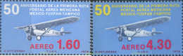 Delcampe - 28530 MNH MEXICO 1978 50 ANIVERSARIO DEL PRIMER ENLACE POSTAL AEREO - Mexiko