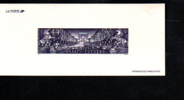 Delcampe - GRAVURE CHAMPS ELYSEES 1995 - Gravur Der Post 