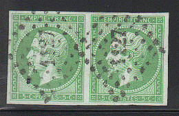 Delcampe - O NAPOLEON NON DENTELE - 1853-1860 Napoléon III.