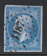 Delcampe - O NAPOLEON NON DENTELE - 1853-1860 Napoléon III.