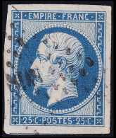 Delcampe - O NAPOLEON NON DENTELE - 1853-1860 Napoléon III.