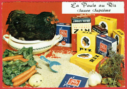 Delcampe - Recette Emilie Bernard N°81 - La Poule Au Riz Sauce Suprême - Cuisine - Plats Régionaux - Küchenrezepte