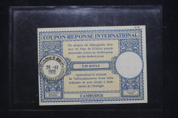 Delcampe - CAMBODGE - Coupon Réponse International De Phnom Penh En 1960 - L 185279 - Cambodge