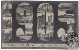 Delcampe - 71 - B32183CPA - MACON - Souvenir 1905 - Bon état - SAONE-ET-LOIRE - Macon