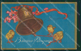 Delcampe - Artist Castelli Easter Augurale Degami 935 WRINKLES Postcard Cartolina KS5248 - Sonstige & Ohne Zuordnung