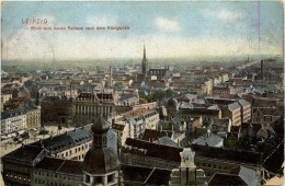 Delcampe - Leipzig, Blick Vom Neuen Rathaus Nach Dem Königsplatz - Leipzig